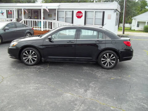 2013 Chrysler 200 for sale at R V Used Cars LLC in Georgetown OH