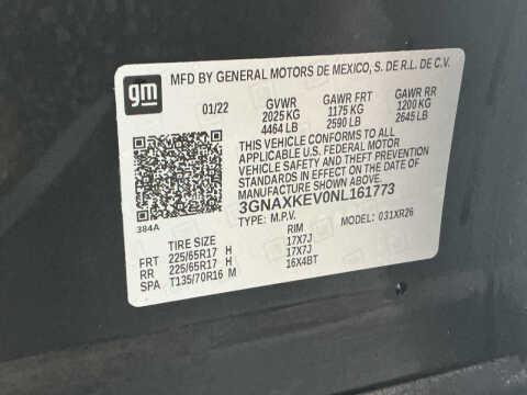 2022 Chevrolet Equinox LT