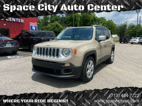 2016 Jeep Renegade for sale at Space City Auto Center in Houston TX