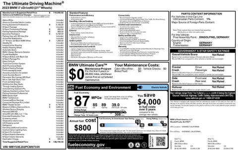 2023 BMW i7 xDrive60