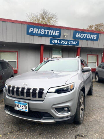 2019 Jeep Cherokee for sale at Pristine Motors in Saint Paul MN