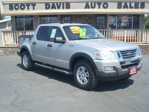 2007 Ford Explorer Sport Trac for sale at Scott Davis Auto Sales in Turlock CA