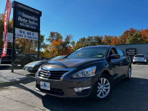 2015 Nissan Altima for sale at Innovative Auto Sales in Hooksett NH