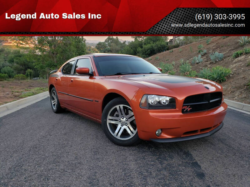 2006 Dodge Charger for sale at Legend Auto Sales Inc in Lemon Grove CA
