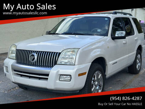 2009 Mercury Mountaineer for sale at My Auto Sales in Margate FL