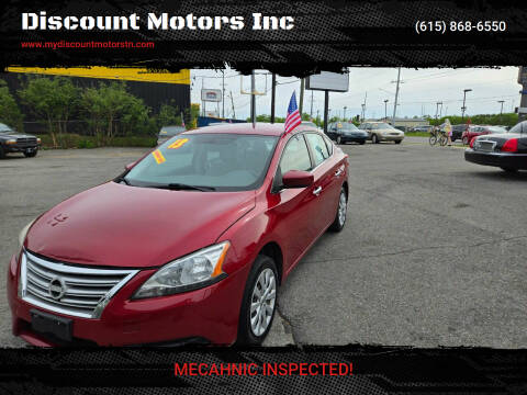 2013 Nissan Sentra for sale at Discount Motors Inc in Madison TN