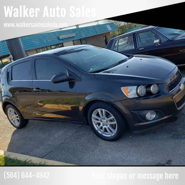 2013 Chevrolet Sonic for sale at Walker Auto Sales and Towing in Marrero LA