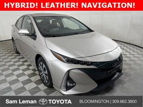 2020 Toyota Prius Prime for sale at Sam Leman Toyota Bloomington in Bloomington IL