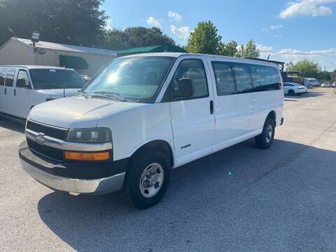 2005 Chevrolet Express Passenger for sale at OASIS PARK & SELL in Spring TX