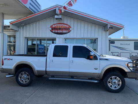 2011 Ford F-250 Super Duty for sale at Motorsports Unlimited in McAlester OK