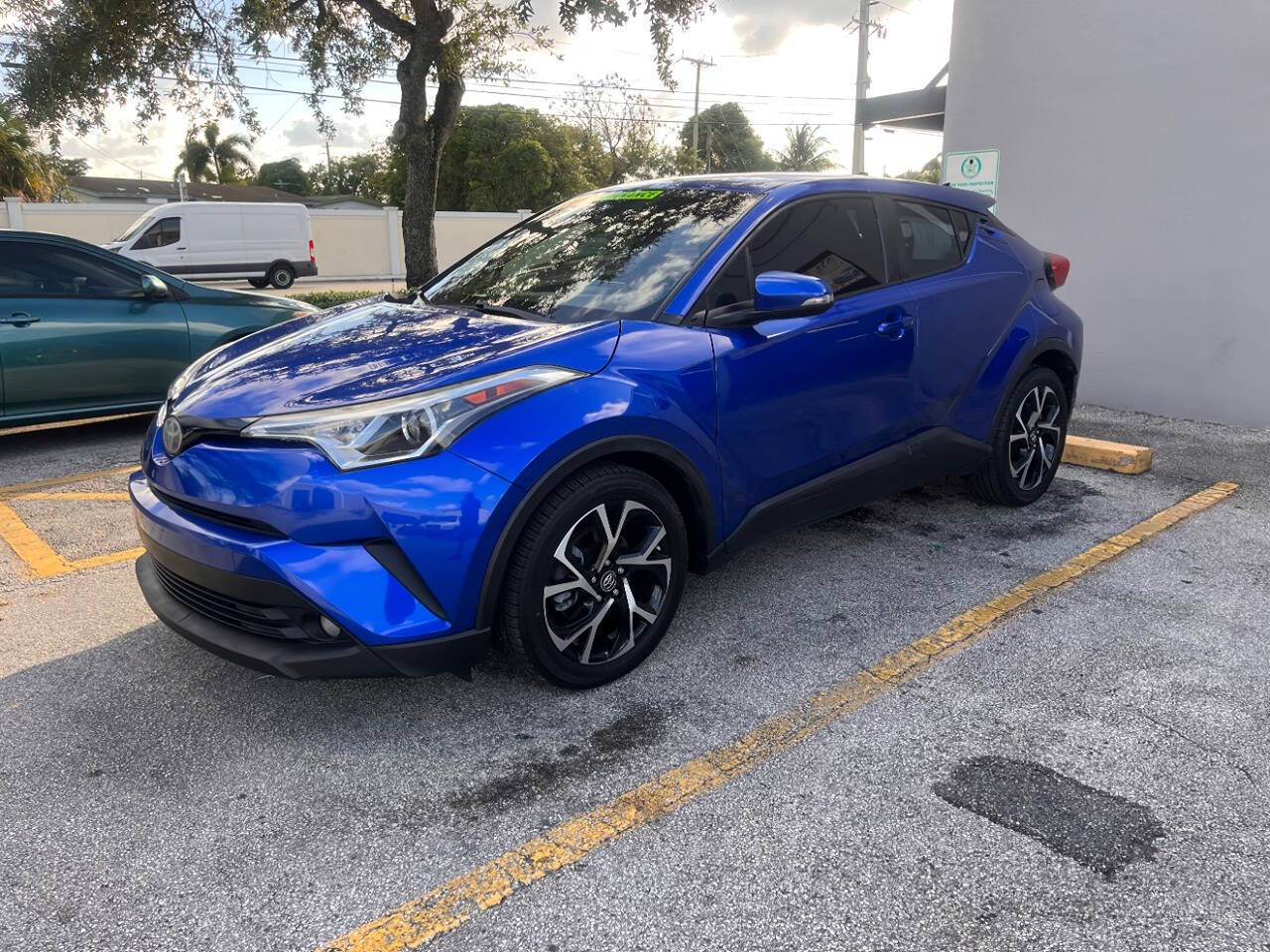 2018 Toyota C-HR for sale at M & J UNITED AUTO SALES in LAUDERDALE LAKES, FL