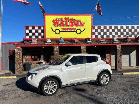 2013 Nissan JUKE for sale at Watson Motors in Poteau OK