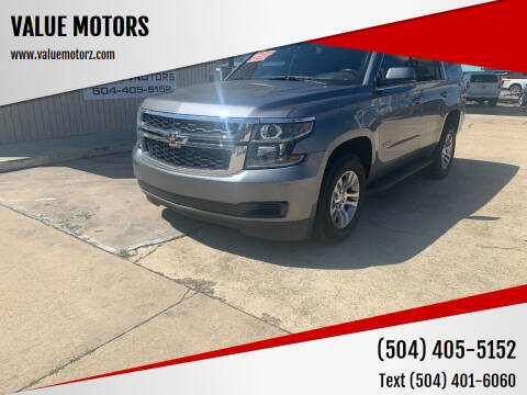 2019 Chevrolet Tahoe for sale at VALUE MOTORS in Marrero LA