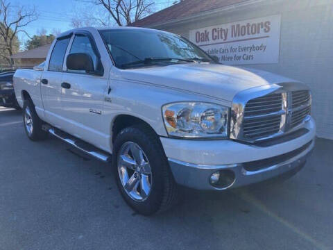 2008 Dodge Ram 1500 for sale at Oak City Motors in Garner NC