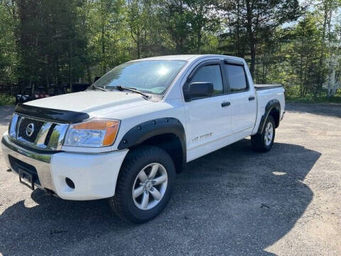2012 Nissan Titan for sale at Evergreen Auto Center in Saranac Lake NY