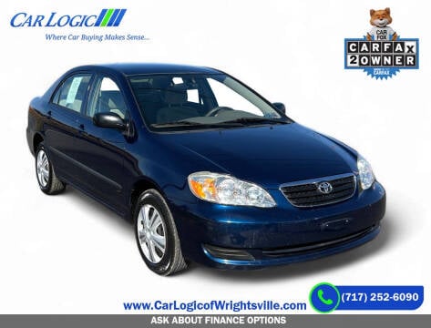 2007 Toyota Corolla for sale at Car Logic of Wrightsville in Wrightsville PA