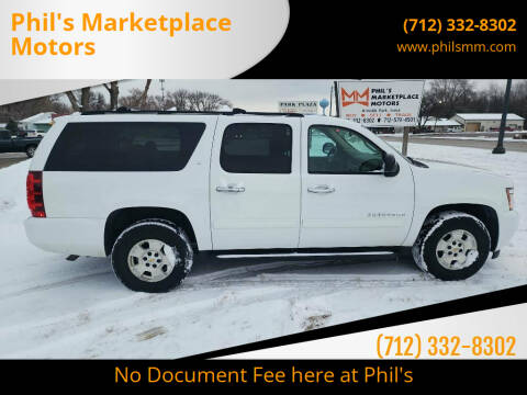 2012 Chevrolet Suburban for sale at Phil's Marketplace Motors in Arnolds Park IA