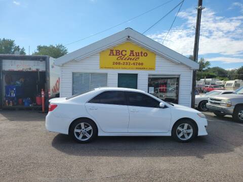 2014 Toyota Camry for sale at ABC AUTO CLINIC CHUBBUCK in Chubbuck ID