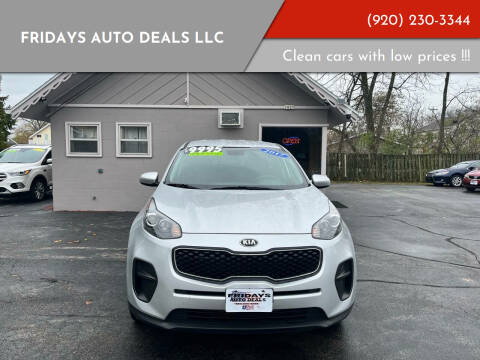 2017 Kia Sportage for sale at Fridays Auto Deals LLC in Oshkosh WI