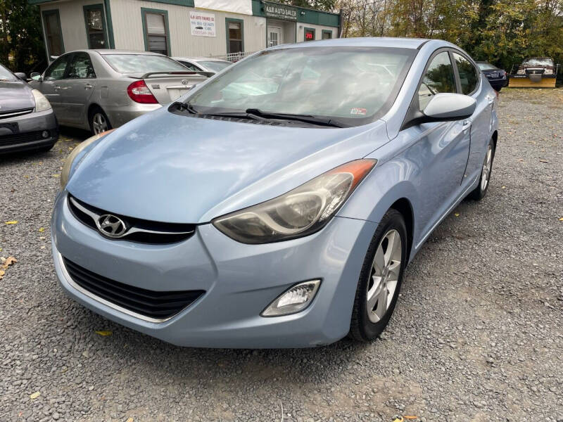 2012 Hyundai Elantra for sale at A & B Auto Finance Company in Alexandria VA
