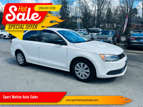 2011 Volkswagen Jetta for sale at Sport Motive Auto Sales in Seattle WA