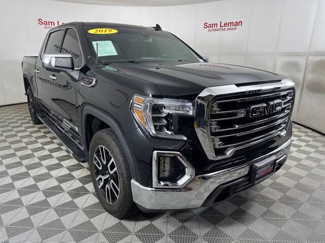 Used 2019 GMC Sierra 1500 SLT with VIN 3GTU9DEL6KG278126 for sale in Bloomington, IL