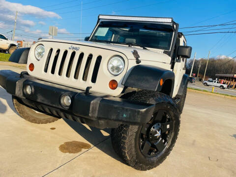 2010 Jeep Wrangler Unlimited for sale at Best Cars of Georgia in Gainesville GA