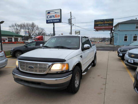 2002 Ford F-150 for sale at Carsko Auto Sales in Bartonville IL