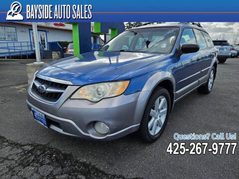 2008 Subaru Outback for sale at BAYSIDE AUTO SALES in Everett WA