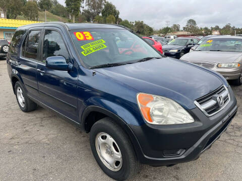 2003 Honda CR-V for sale at 1 NATION AUTO GROUP in Vista CA