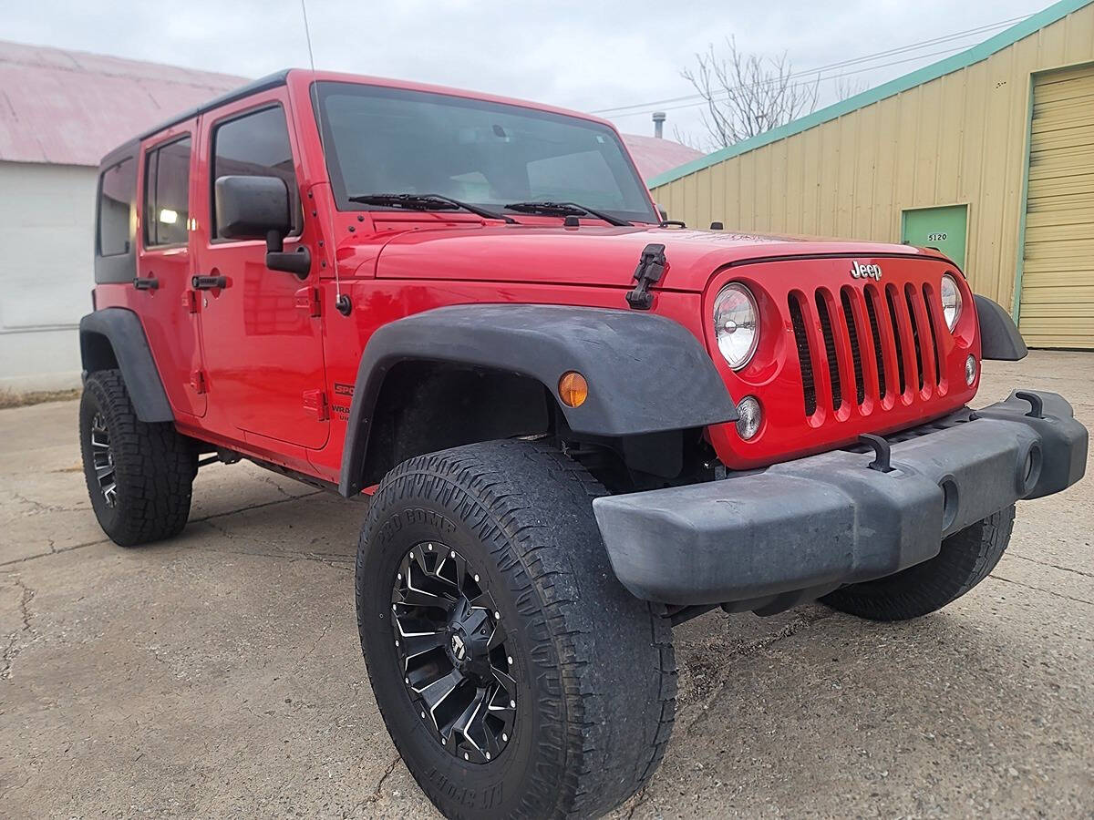 2015 Jeep Wrangler Unlimited for sale at Approved Auto Sales in Oklahoma City, OK