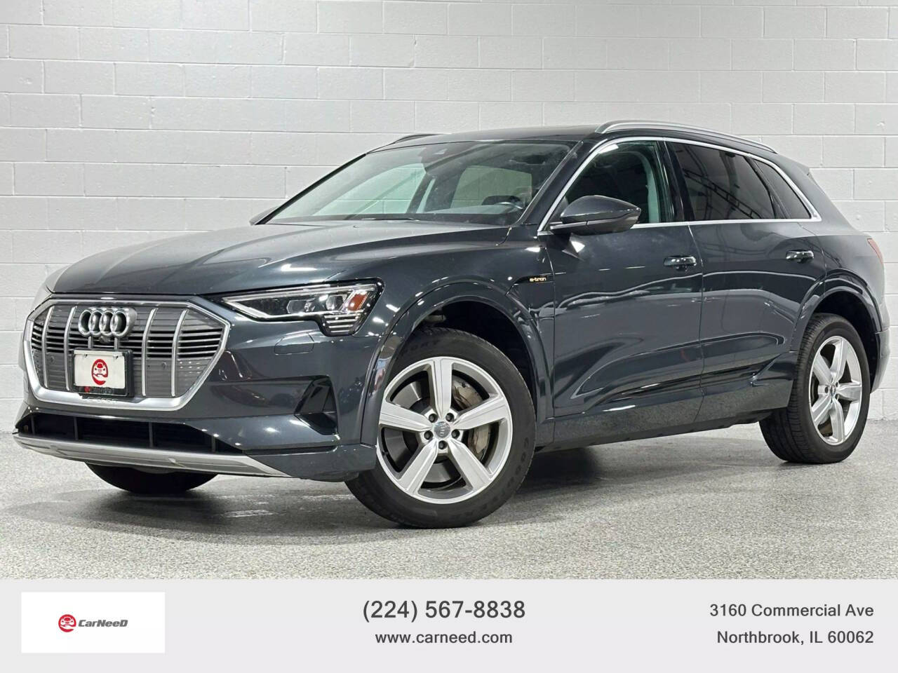 Dk. Gray 2019 Audi e-tron quattro Premium Plus AWD quattro Premium Plus 4dr SUV 1