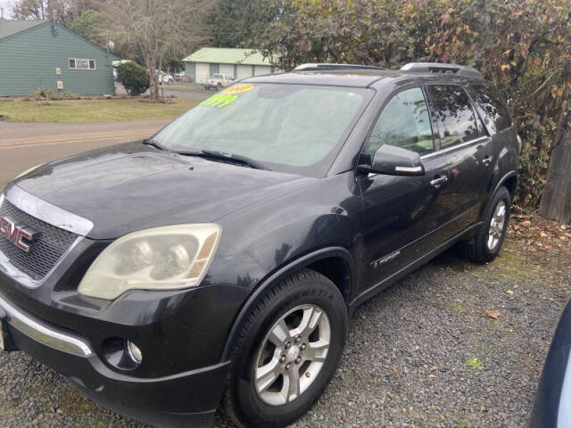 2007 GMC Acadia for sale at Paradise Motors Inc in Sweet Home, OR