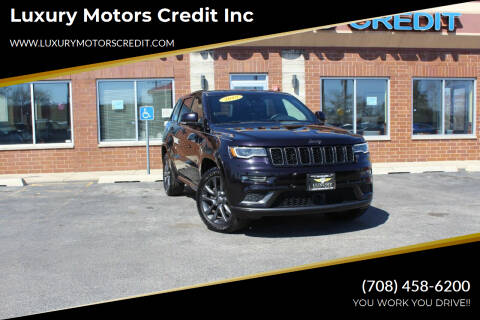 2018 Jeep Grand Cherokee for sale at Luxury Motors Credit Inc in Bridgeview IL