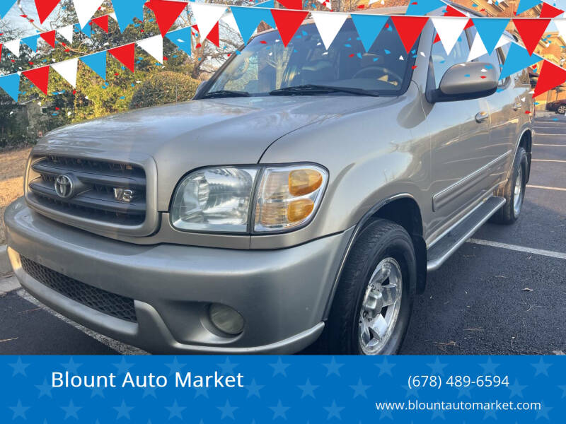 2002 Toyota Sequoia for sale at Blount Auto Market in Fayetteville GA