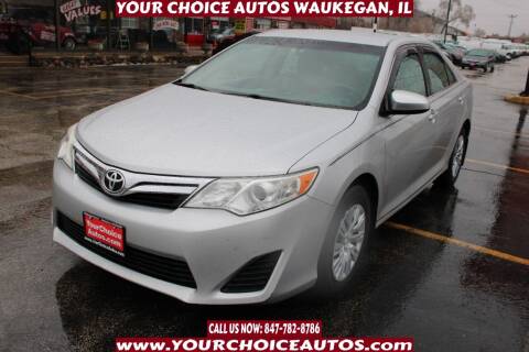 2012 Toyota Camry for sale at Your Choice Autos - Waukegan in Waukegan IL