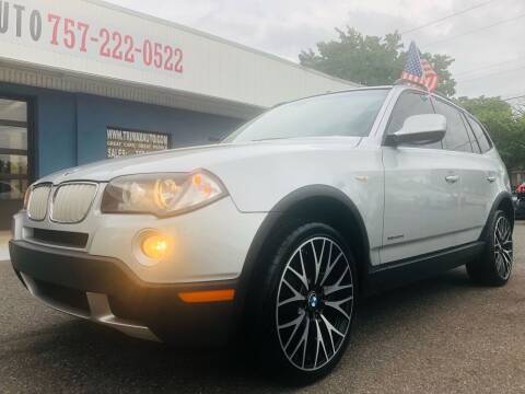 2010 BMW X3 for sale at Trimax Auto Group in Norfolk VA