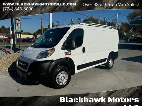 2019 RAM ProMaster for sale at Blackhawk Motors LLC in Beaver Falls PA