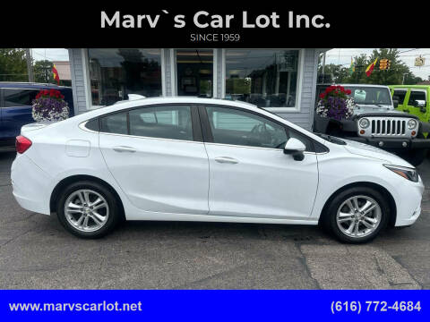 2017 Chevrolet Cruze for sale at Marv`s Car Lot Inc. in Zeeland MI