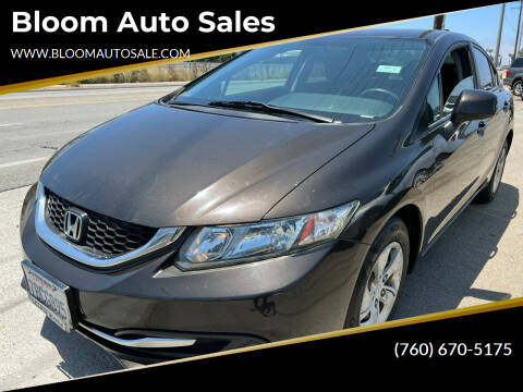 2013 Honda Civic for sale at Bloom Auto Sales in Escondido CA