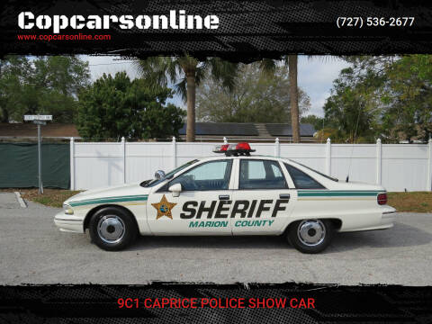 1992 Chevrolet Caprice for sale at Copcarsonline in Largo FL