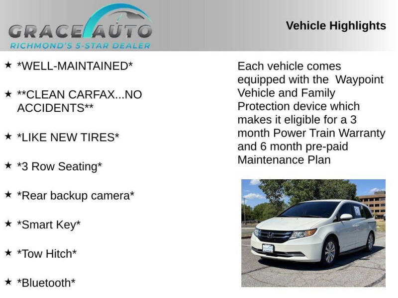 2015 Honda Odyssey EX