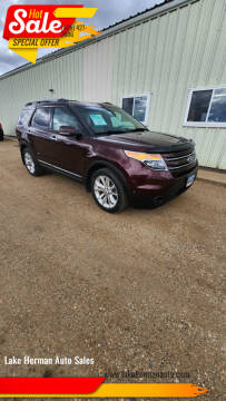 2012 Ford Explorer for sale at Lake Herman Auto Sales in Madison SD