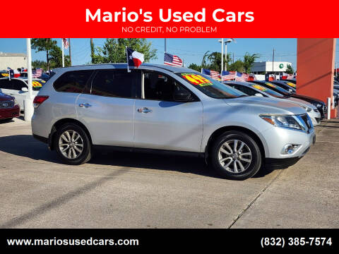 2015 Nissan Pathfinder for sale at Mario's Used Cars in Houston TX
