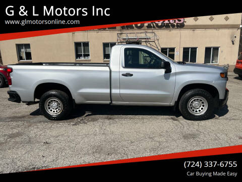 2020 Chevrolet Silverado 1500 for sale at G & L Motors Inc in New Kensington PA
