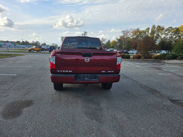 2017 Nissan Titan for sale at MT CAR SALES INC in Goldsboro, NC