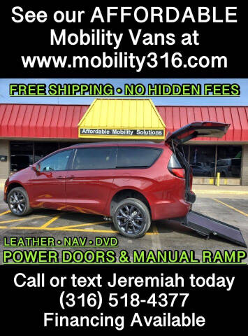 2020 Chrysler Pacifica for sale at Affordable Mobility Solutions, LLC - Mobility/Wheelchair Accessible Inventory-Wichita in Wichita KS