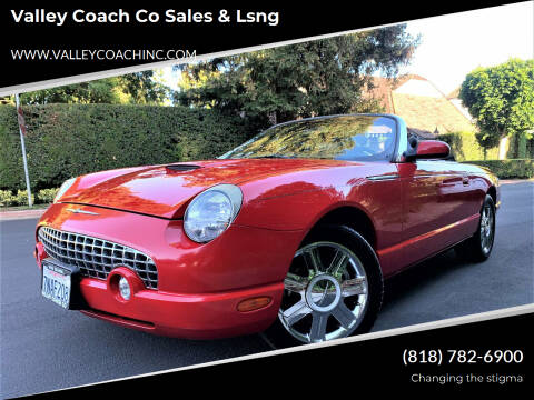 2005 Ford Thunderbird for sale at Valley Coach Co Sales & Lsng in Van Nuys CA