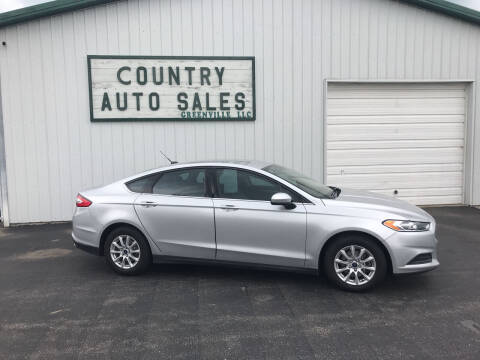 2016 Ford Fusion for sale at COUNTRY AUTO SALES LLC in Greenville OH