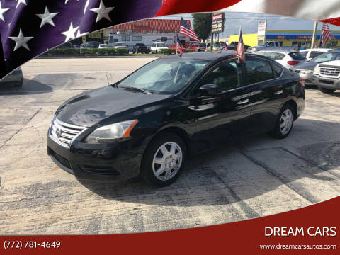 2013 Nissan Sentra for sale at DREAM CARS in Stuart FL